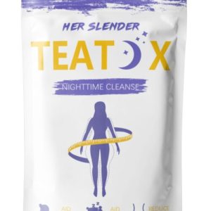 Her Slender Tea – 14 Days Night-Time Teatox for Aid Digestion – Aid Sleep – Reduce Bloat – Cleanse